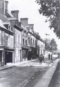 Foto aus der Normandie kurz nach dem D-Day 1944.