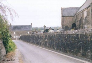 Der gleiche Ort in der Normandie, fotografiert in der Gegenwart.