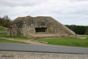 Der gleiche Ort in der Normandie, fotografiert in der Gegenwart.