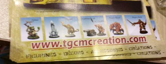 Figurinen und Zubehör von TGCM Creations.