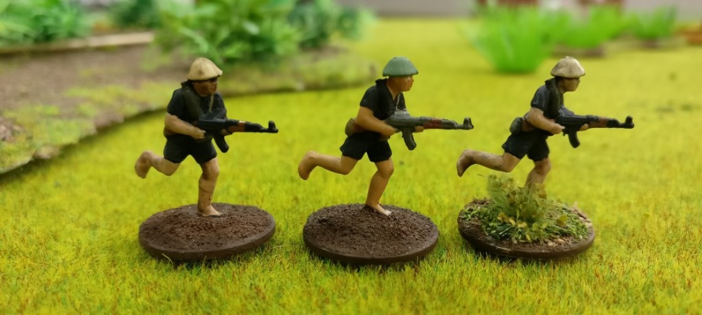 3 Schützen des Viet Cong in Doncolors Projekt "Vietnam 69".