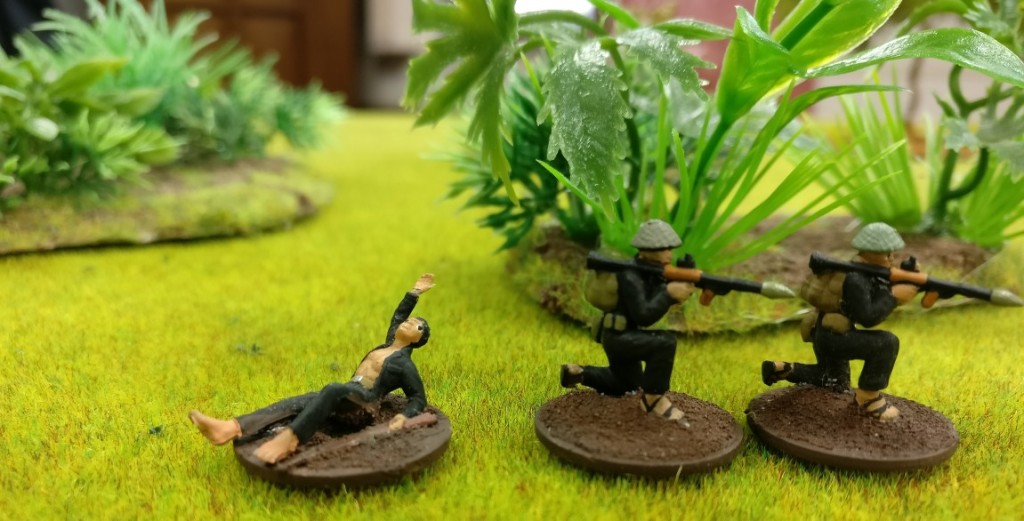 2 RPG-Schützen des Viet Cong in Doncolors Projekt "Vietnam 69".