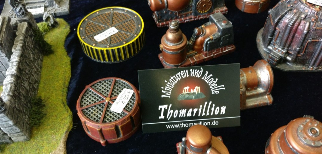 Bei Thomarillion gibt es wieder viele Accessoires für das Spielfeld für Guild Ball, Freebooters Fate, Blood Bowl und SAGA. 