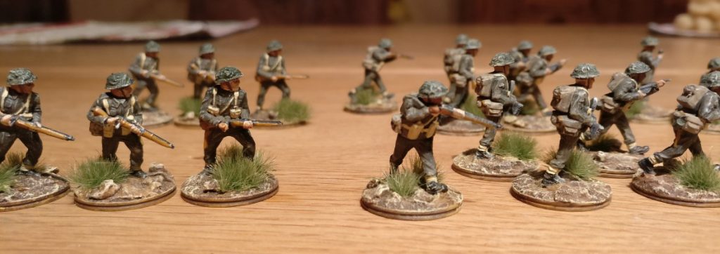 Erinnerungsfoto. Plastic Soldier Company Set WW2020002 Late War British Infantry 1944-45