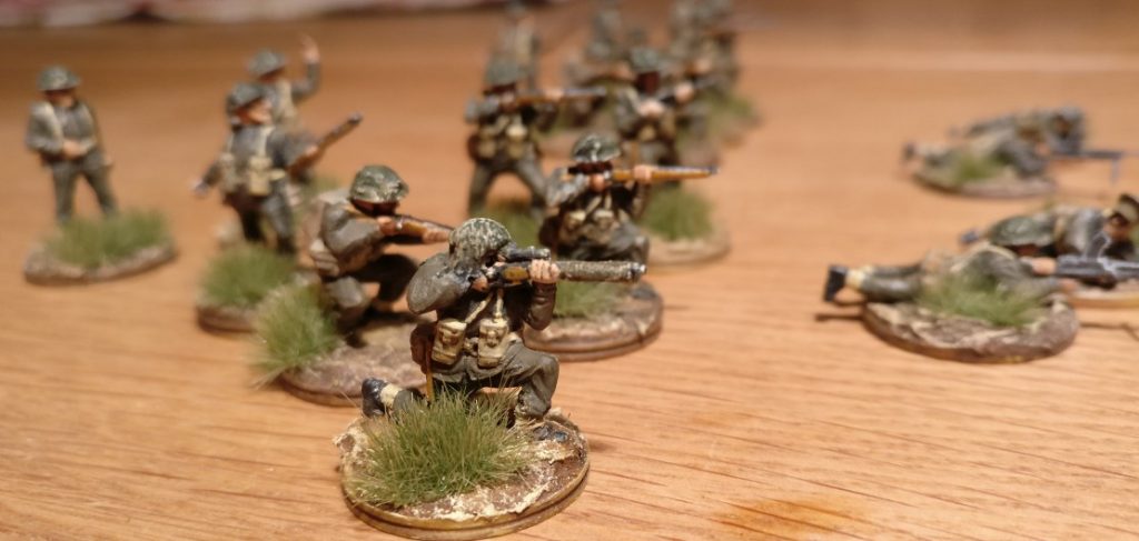 Erinnerungsfoto. Plastic Soldier Company Set WW2020002 Late War British Infantry 1944-45