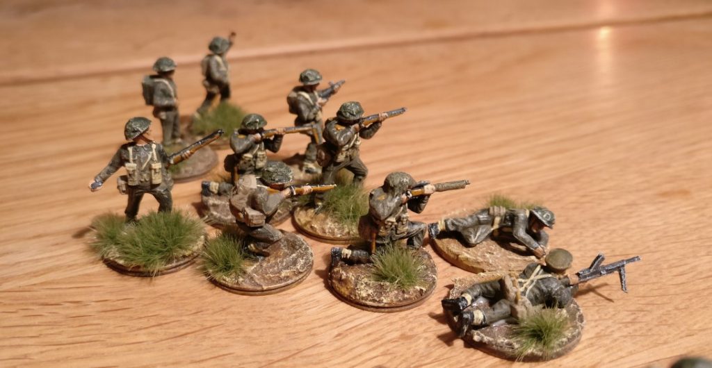 Erinnerungsfoto. Plastic Soldier Company Set WW2020002 Late War British Infantry 1944-45
