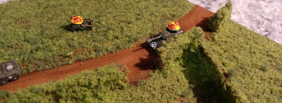 Das StuG III verplättet dem M36 Jackson gleich mal einen.