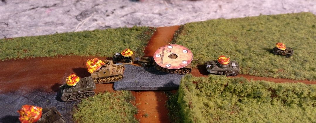 Der M21 81mm MMC nimmt das StuG III ins Visier.