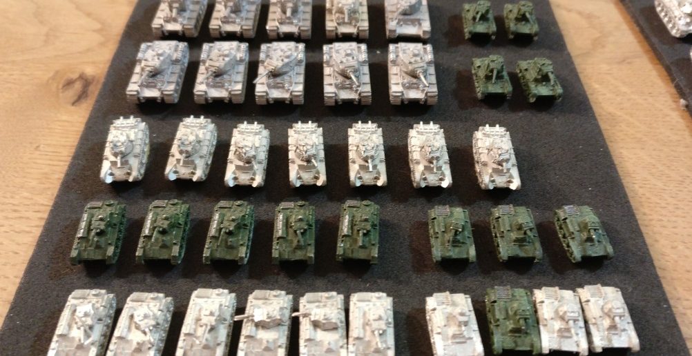Ein "Panzerbataillon" der Roten Armee in 1:285: T60, T70, T26, BT8, KV-I, KV-II und andere,