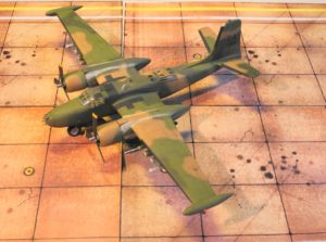 Die „Counter Invader“ war ein modernisierter Bomber aus dem 2. Weltkrieg, den die US-Luftwaffe im Vietnam-Krieg einsetzte.