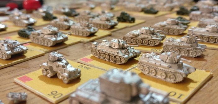 Big Haul bei ebay: GHQ- Models Micro Armour: russische Tanks