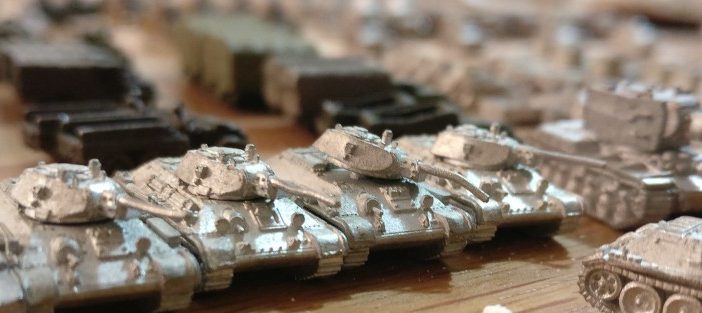 Big Haul bei ebay: GHQ- Models Micro Armour: russische Tanks