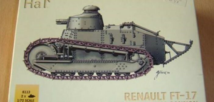 HaT 8113 Renault FT-17 with 37mm Cannon und HaT 8114 Renault FT-17-with Hotchkiss Machine-Gun: ein detaillierter Review von FrankM