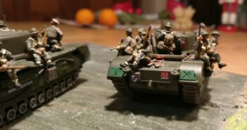 Britische Tank Riders: wehmütiger Abschied...