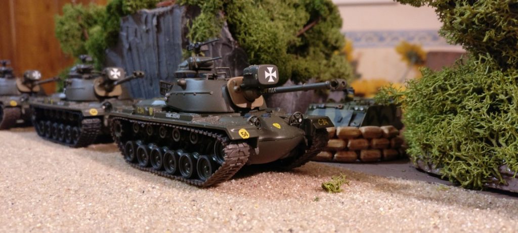 Die M48 Kampfpanzer sind dem T-34 der Vietnamesen restlos überlegen.