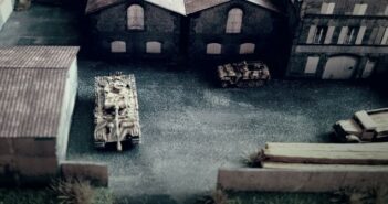 Fabrik 1944: 6mm-Diorama aus Karton