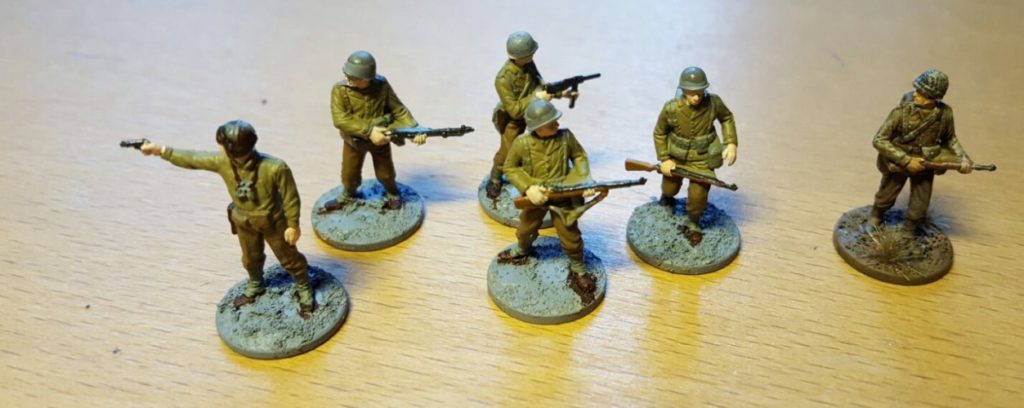 Einige weitere Figuren aus dem Italeri Set 6120 U.S. Infantry von Max. (#1)