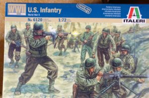 Das Italeri Set 6120 U.S. Infantry als Grundlage für die US-Truppe von Max.