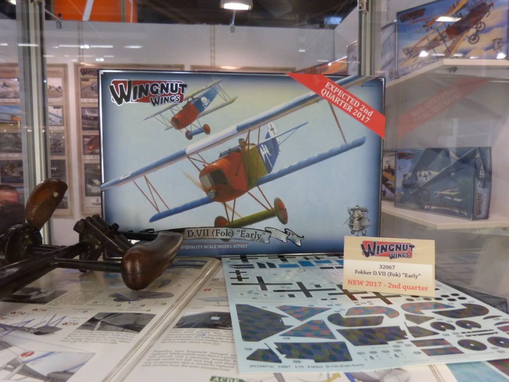 Fokker D. VII "Early" von Wingnut Wings auf der Spielwarenmesse Nürnberg