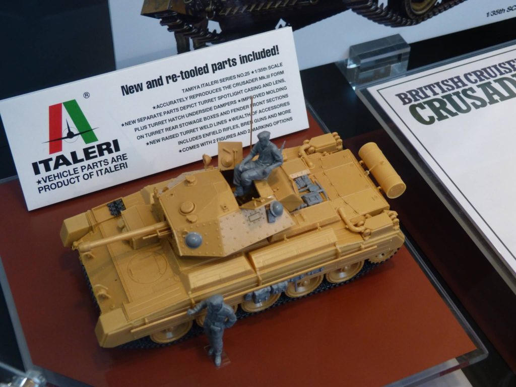 Crusader Mk. III von Italeri in 1:35 auf der Spielwarenmesse Nürnberg