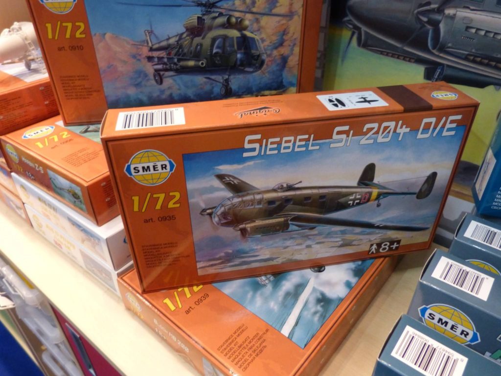 Sibel Si 204 D/E von SMER in 1:72 auf der Spielwarenmesse Nürnberg