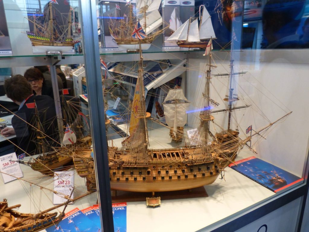 Die HMS Victory von COREL auf der Spielwarenmesse Nürnberg