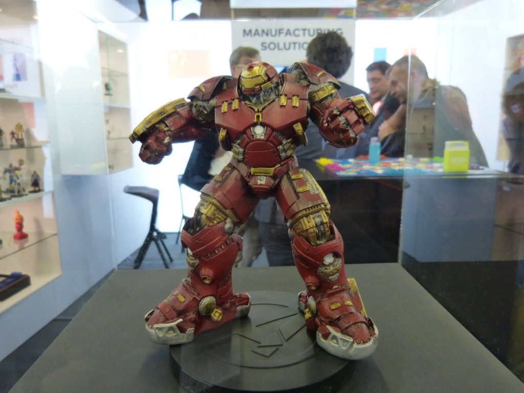 Ein Iron Man / Hulk Buster auf der Spielwarenmesse Nürnberg