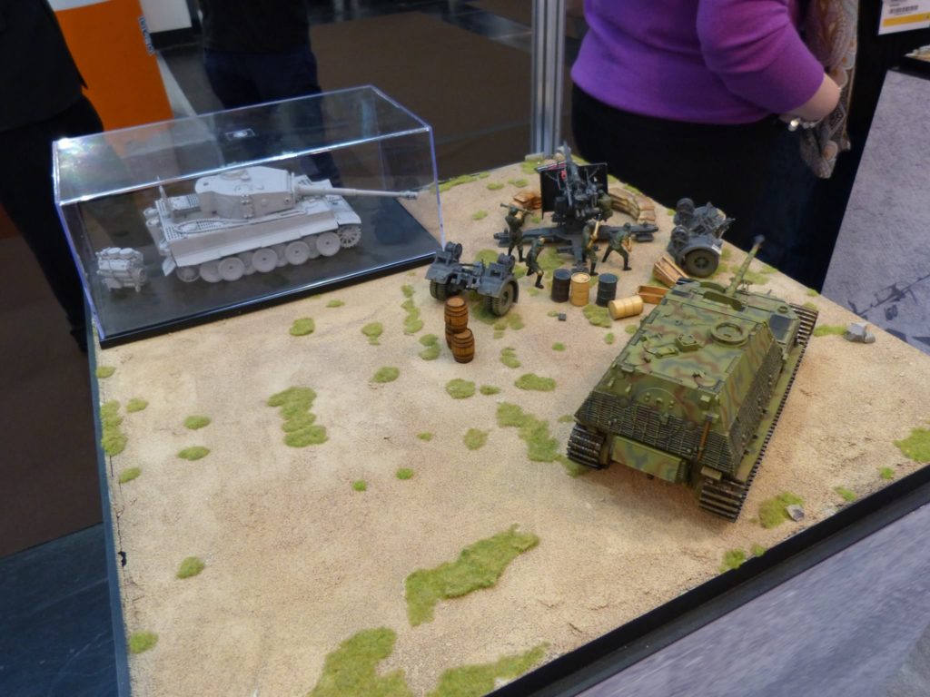Jagdpanzer Elefant und Tiger I  auf der Spielwarenmesse Nürnberg