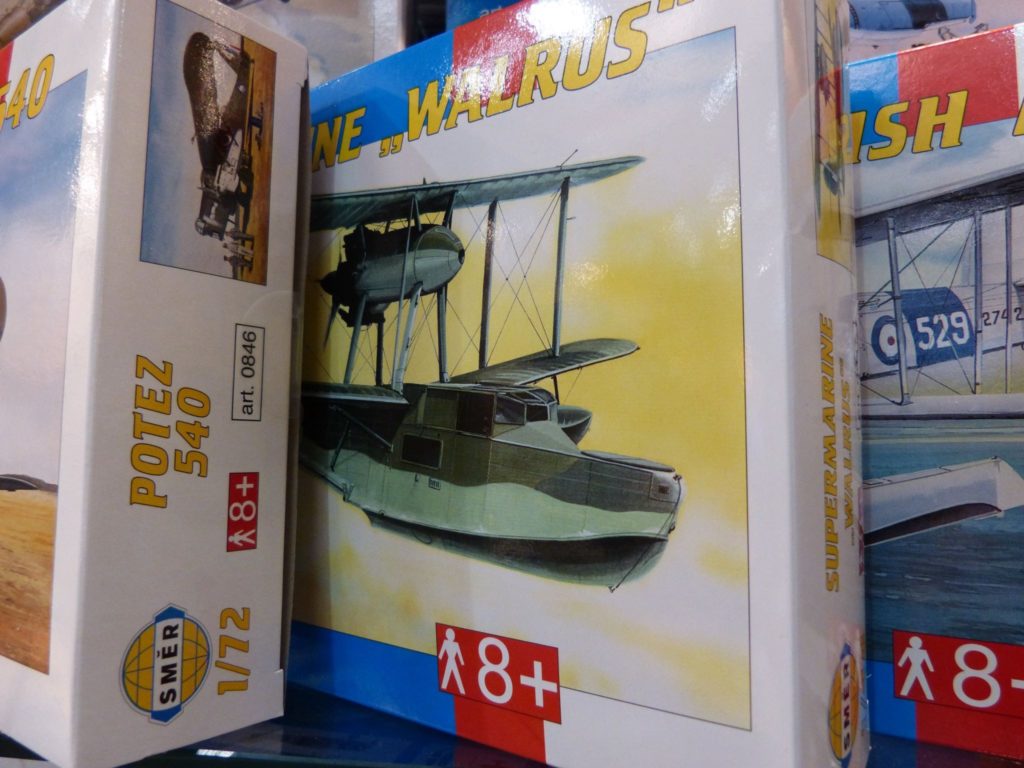 Supermarine Walrus in 1:48 von SMER auf der Spielwarenmesse Nürnberg