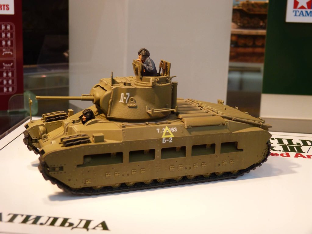 Russischer Lend Lease Matilda auf der Spielwarenmesse Nürnberg
