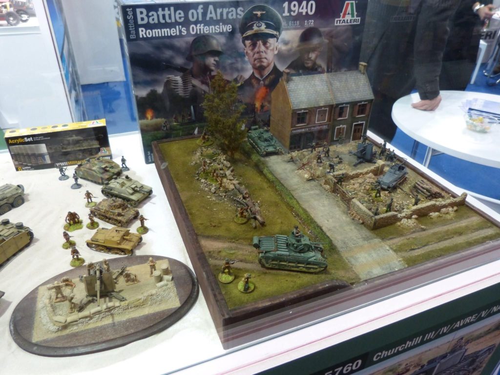 Battle of Arras 1940 "Rommels Offensive" vo Italeri auf der Spielwarenmesse Nürnberg
