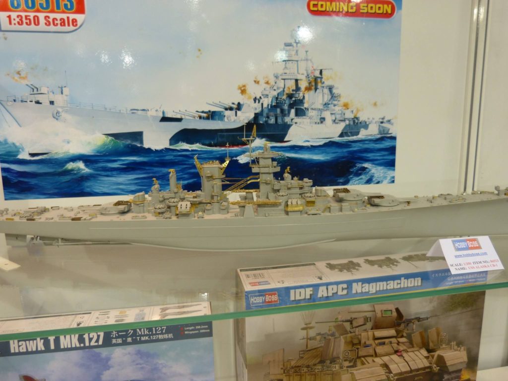Schlachtschiff mit photo etched parts in 1:350 auf der Spielwarenmesse Nürnberg