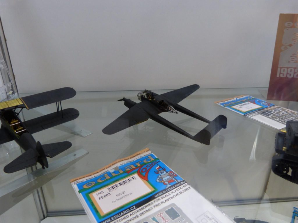 Wieder ein paar Flieger wie der Aufklärer FW-189 von Eduard auf der Spielwarenmesse Nürnberg