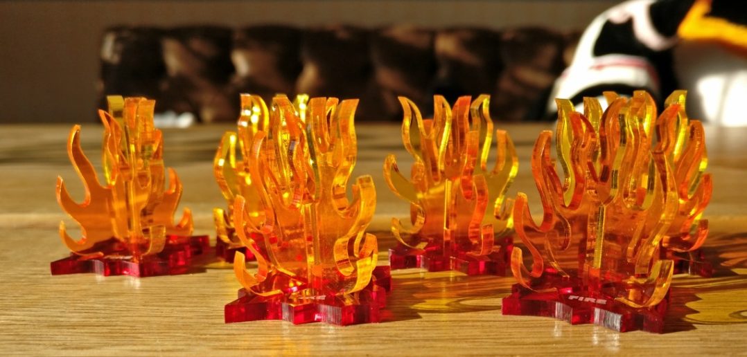 Gale Force 9: Fire- / Explosion Markers (6 Pack)