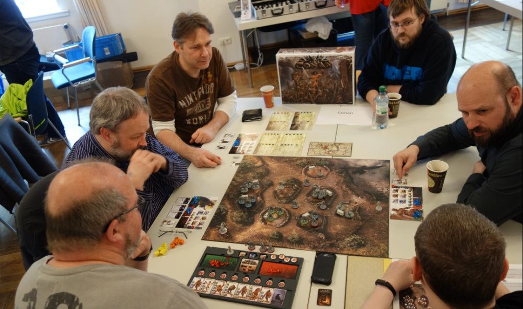 Spieltisch Conan (Monolith Board Games) auf der Do or Dice 2017