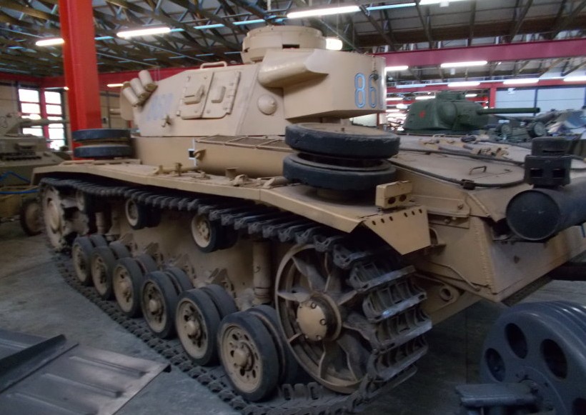 PzKpfw III Ausf. M (Sd.Kfz. 141/1) "Marlene" im Panzermuseum Munster.