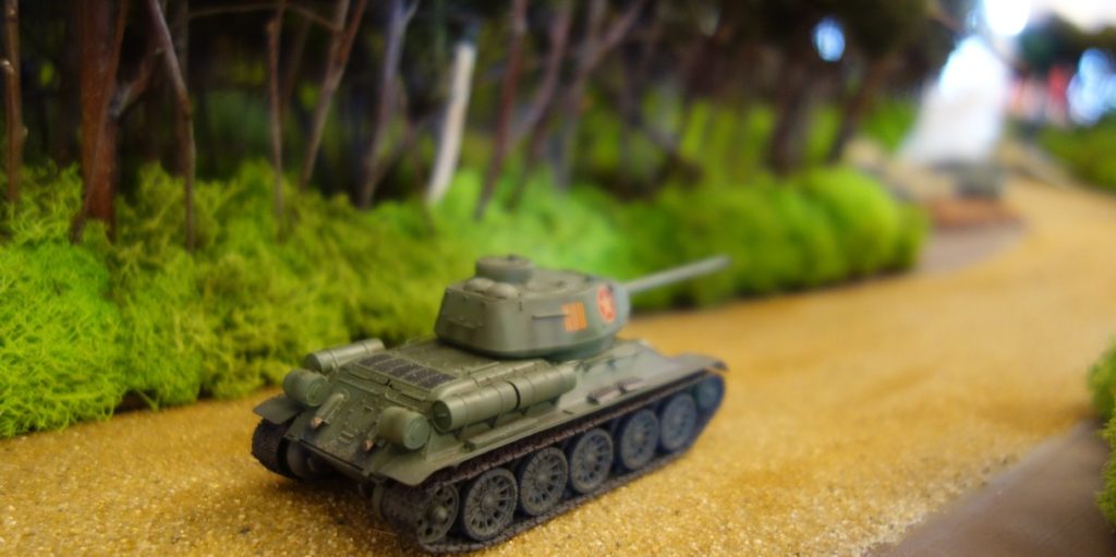 Der Vietcong setzt ebenfalls einen Kampfpanzer ein.