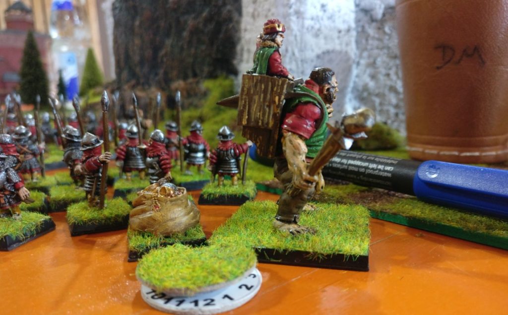 Lion Rampant Spieltisch auf der Ad Arma Convention 2017