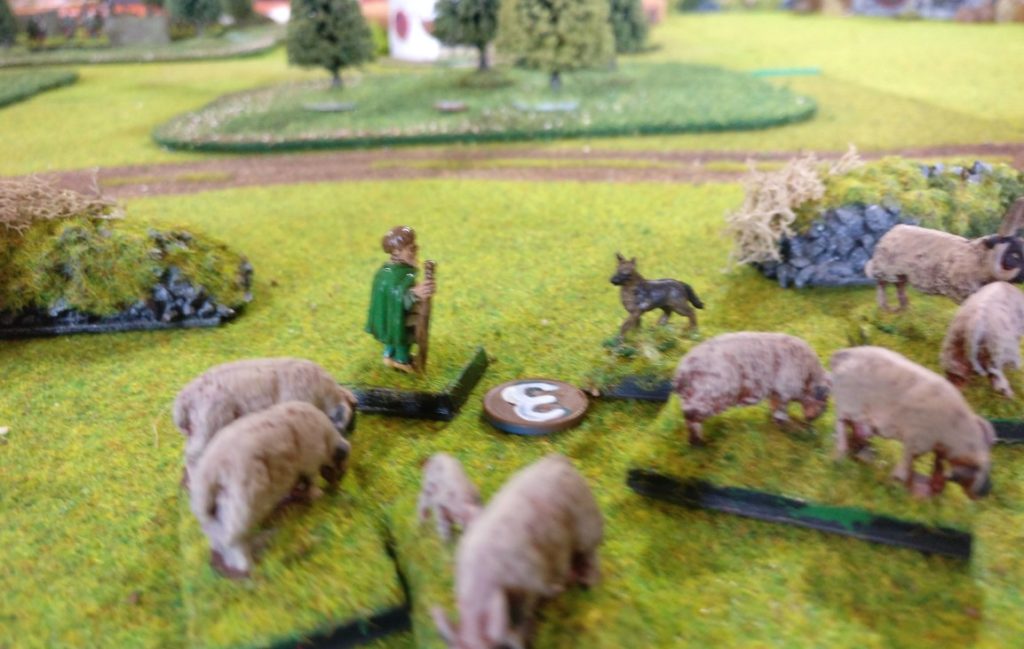 Lion Rampant Spieltisch auf der Ad Arma Convention 2017