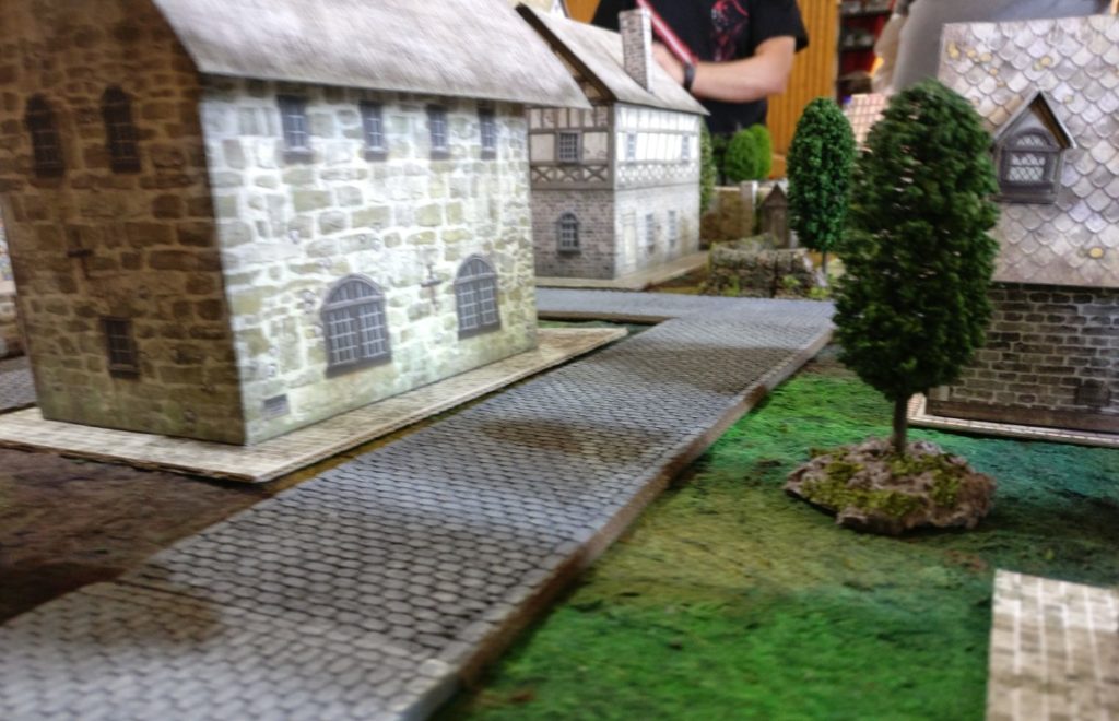 Bolt Action Spieltisch auf der Ad Arma Convention 2017