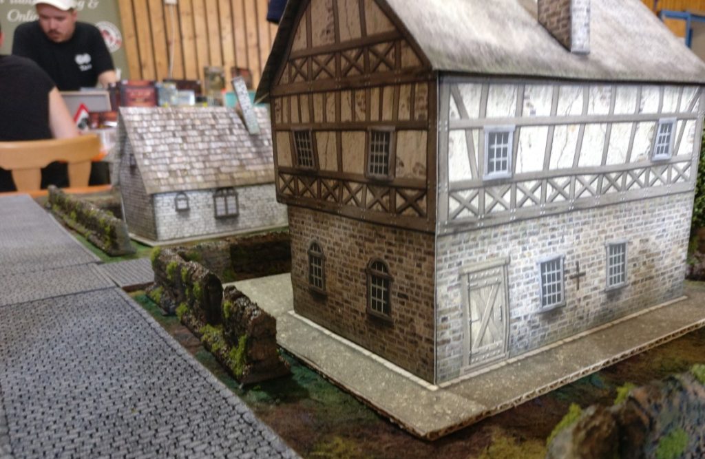 Bolt Action Spieltisch auf der Ad Arma Convention 2017