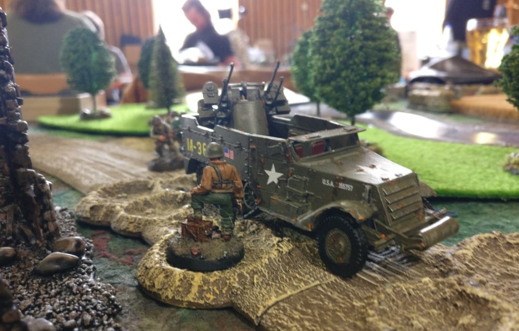 Bolt Action Spieltisch auf der Ad Arma Convention 2017