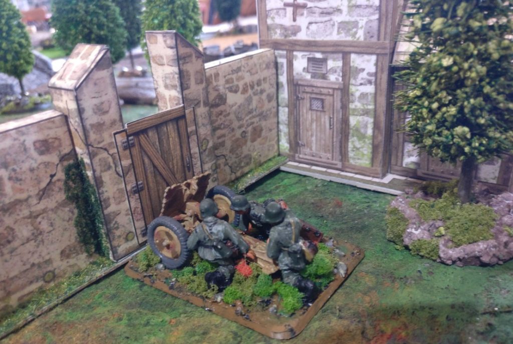 Bolt Action Spieltisch auf der Ad Arma Convention 2017