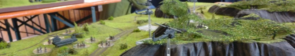 1:285 / 6mm Vietnam Spieltisch vom Asgard e.V. aus Aschaffenburg auf der Ad Arma Convention 2017