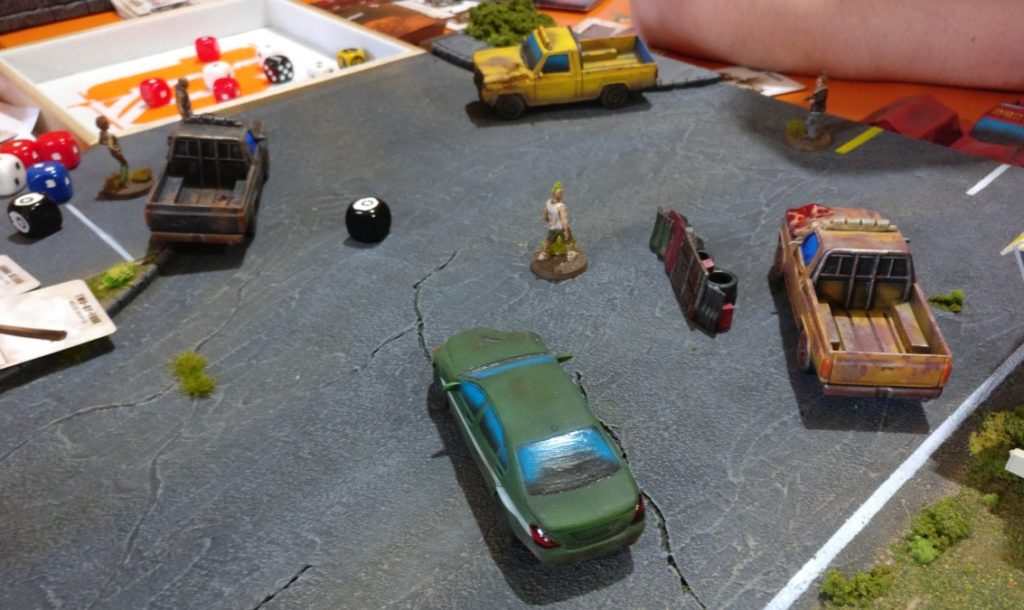 Spieltisch "The Walking Dead" auf der Ad Arma Convention 2017