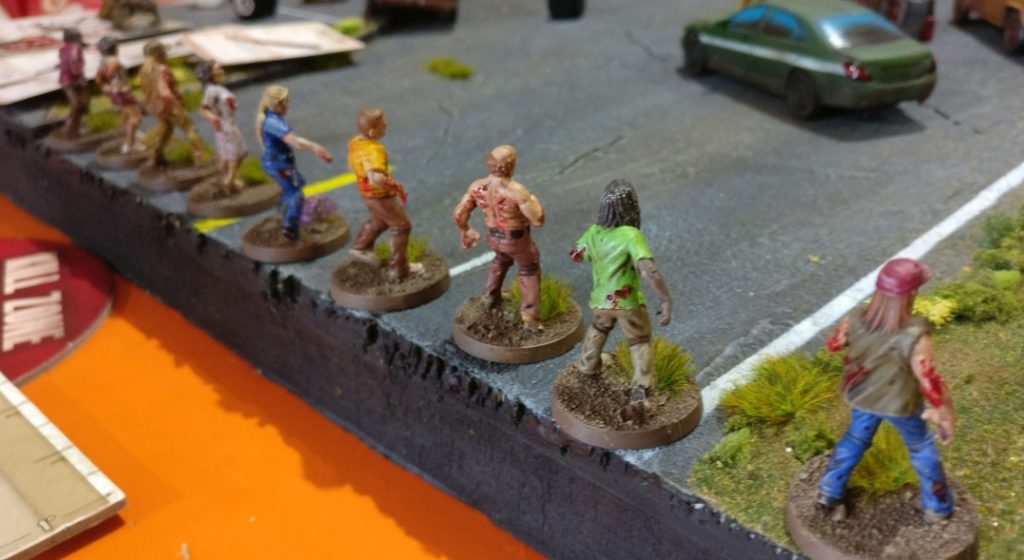 Spieltisch "The Walking Dead" auf der Ad Arma Convention 2017