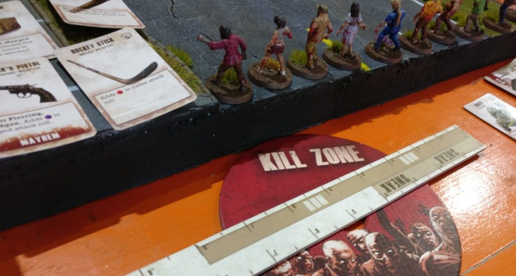 Spieltisch "The Walking Dead" auf der Ad Arma Convention 2017