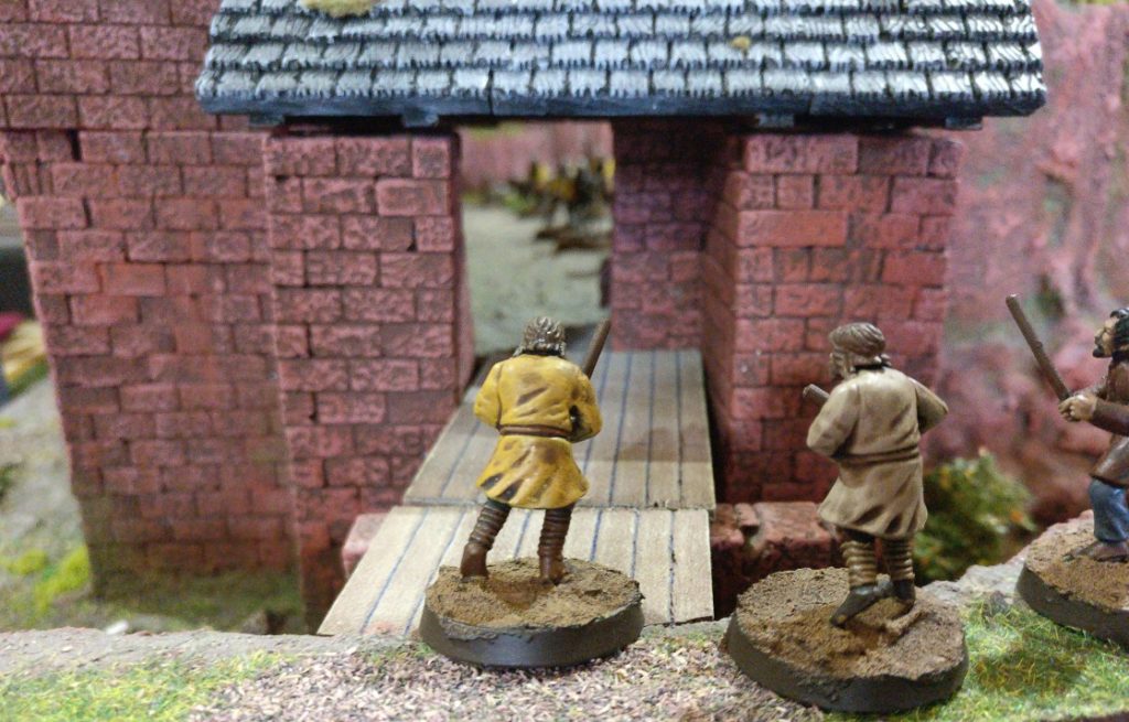 Spieltisch "Dragon Rampant" auf der Ad Arma Convention 2017