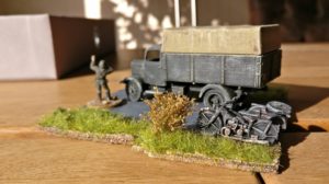 Die Landstraße auf den PBI-Bases