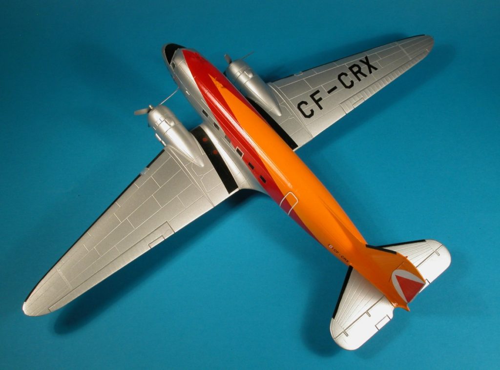 Der ehemalige Rosinenbomber als Modell von Italeri, hier in Diensten der Canadian Pacific Air Lines (CP Air).